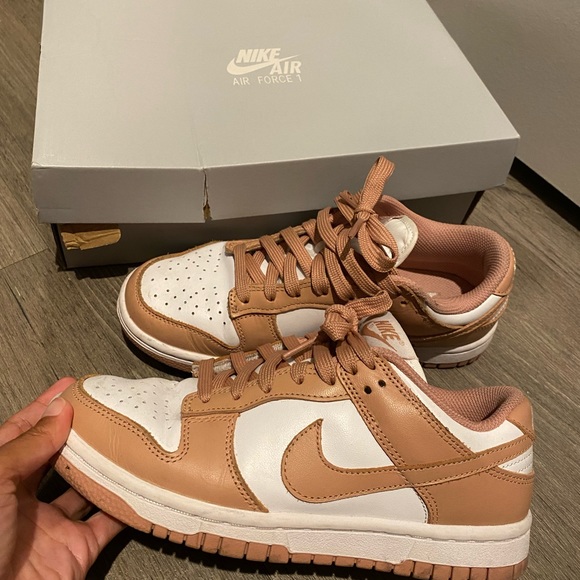 Nike Dunk Rose Whisper US 5.5 - Picture 3 of 5